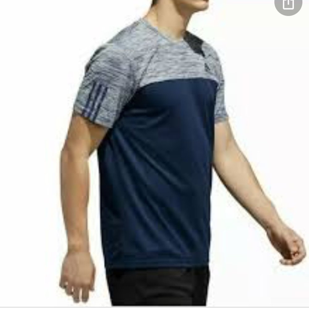 Adidas Essentials Xl Color Block Tech Tee - image 2